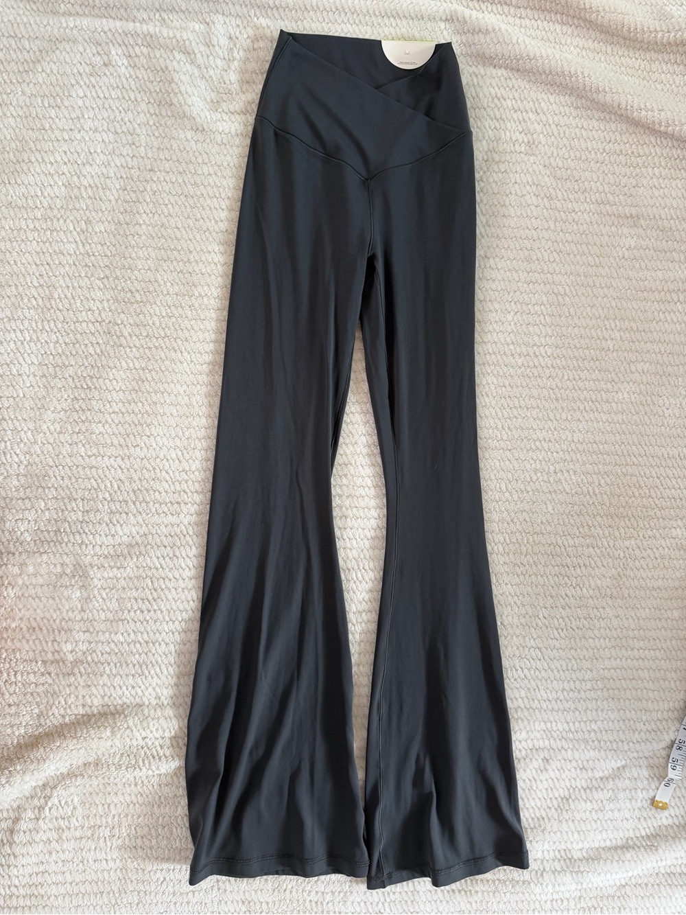 Aerie Charcoal Flared High-Waist Yoga Pants
